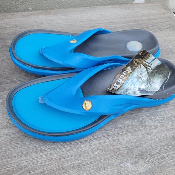 Slide Flip Flop Thong Flat Sandals Men's Sz 11 - Picture 3 of 12